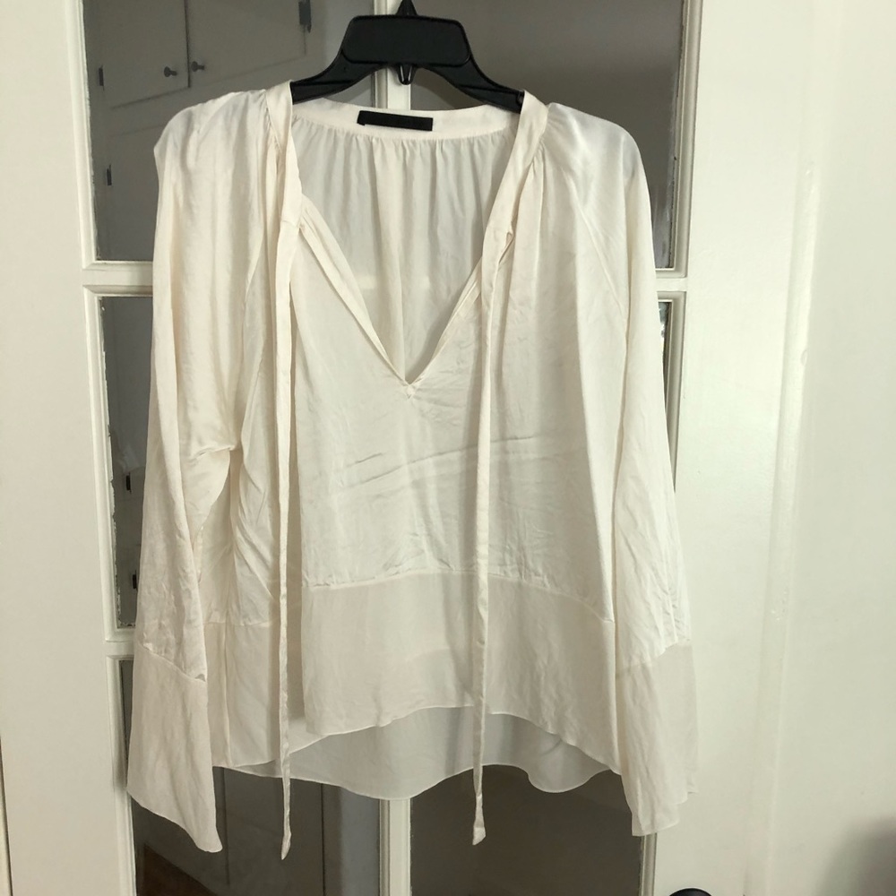 jenni kayne silk blouse